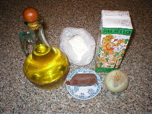 Ingredienti Berodo con cipolle