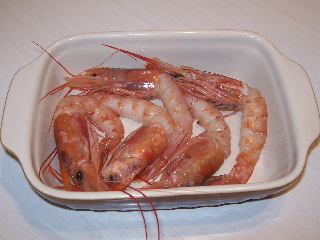 gamberi in salsa di pinoli3