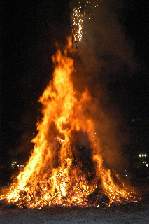 falò di san giuseppe-festa della primavera